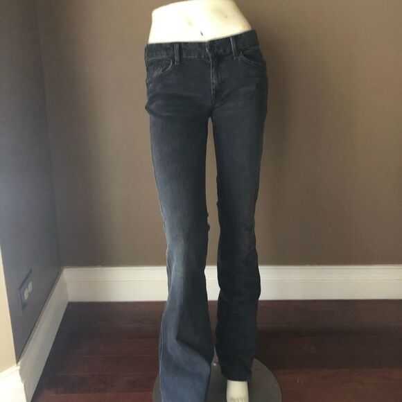7 For All Mankind Black Jeans Bootcut - Picture 2 of 5